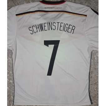 Camisa Seleção Alemanha Adidas Branca Nº7 Schweinsteiger
