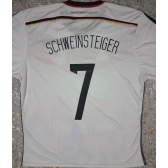 Camisa Seleção Alemanha Adidas Branca Nº7 Schweinsteiger
