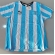 Camisa Seleção Argentina Rio 2016 Azul e Branca