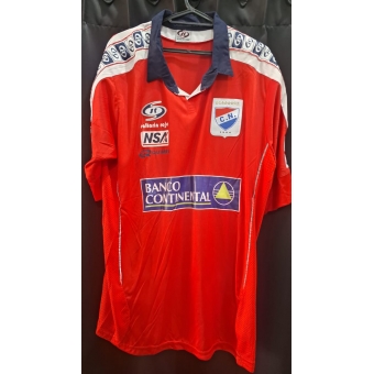 Camisa Paraguai Nacional Saltarin Rojo 2010 Cod.1301