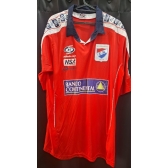 Camisa Paraguai Nacional Saltarin Rojo 2010 Cod.1301