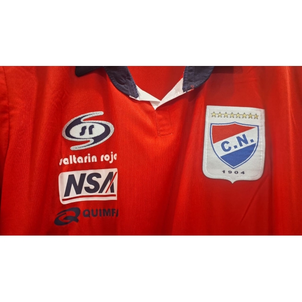 Camisa Paraguai Nacional Saltarin Rojo 2010 Cod.1301