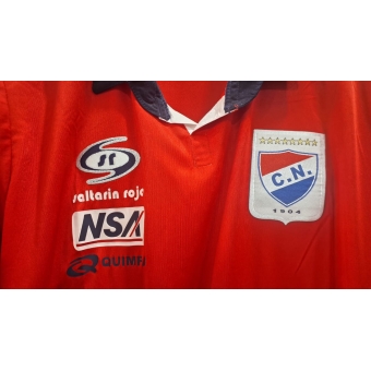 Camisa Paraguai Nacional Saltarin Rojo 2010 Cod.1301