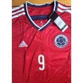 Camisa Seleção Colombia Vermelha Adidas Nº9 Falcao