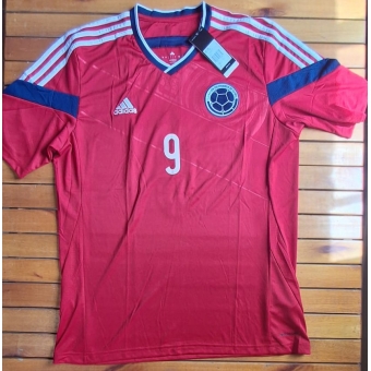 Camisa Seleção Colombia Vermelha Adidas Nº9 Falcao