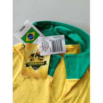 Camisa Seleção Brasileira  Braziline 10 HexaGerado