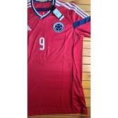 Camisa Seleção Colombia Vermelha Adidas Nº9 Falcao