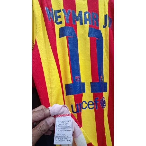 Camisa Espanha Barcelona Nike 2013/2014 Neymar Jr Cod.1467