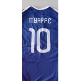 Camisa Seleção França Adidas Azul Nº10 Mbappe