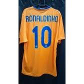 Camisa Espanha Barcelona Nike 2007/2008 Ronaldinho Cod.465