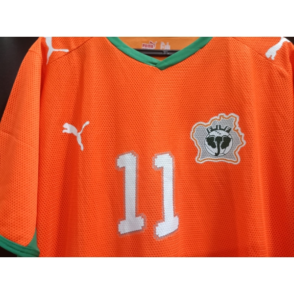 Camisa Seleção Costa do Marfim Puma 2008 Drogba Cod.512