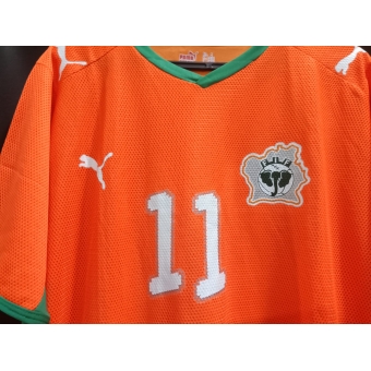 Camisa Seleção Costa do Marfim Puma 2008 Drogba Cod.512
