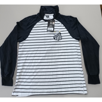 Camisa Santos Produto Oficial Manga Longa Alvinegra