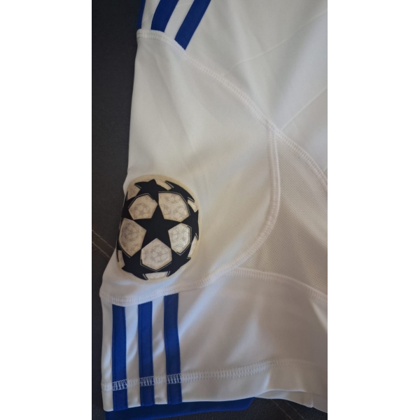 Camisa Real Madri 2010-2011 Exclusiva Champions League + Capa nylon + Cabide Adidas + patch da Liga dos Campeões da UEFA Cod.10777