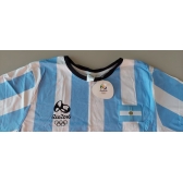 Camisa Seleção Argentina Rio 2016 Azul e Branca