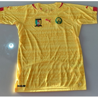 Camisa Seleção Camarões Puma Amarela
