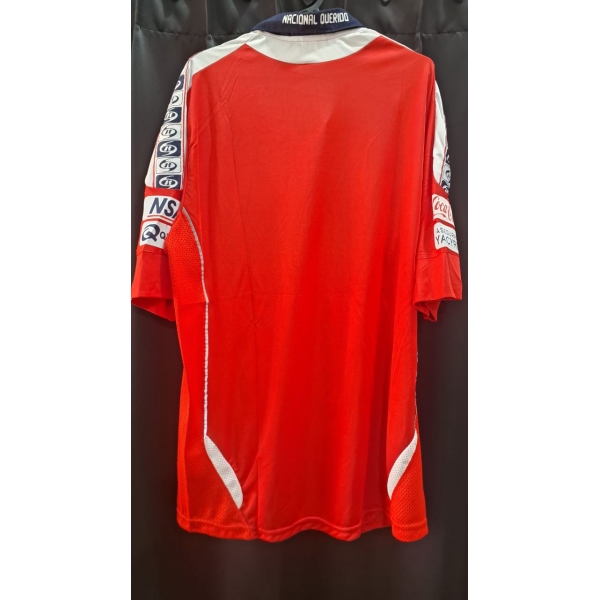 Camisa Paraguai Nacional Saltarin Rojo 2010 Cod.1301