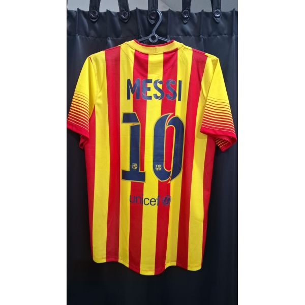 Camisa Espanha Barcelona Nike 2013/2014 Messi Cod.1468