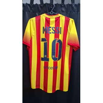 Camisa Espanha Barcelona Nike 2013/2014 Messi Cod.1468