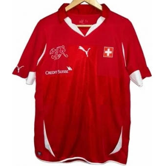 Camisa Seleção Suiça 2010 Puma Vermelha Cod. 1111