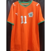 Camisa Seleção Costa do Marfim Puma 2008 Drogba Cod.512