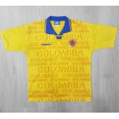 Camisa Seleção Colômbia Umbro Amarela 1995
