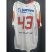 Camisa Nacional Flamengo Olympikus 2010 Nº43 Petkovic Cod.1186