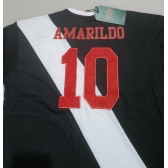 Camisa Vasco Preta SportBrazil 10 Amarildo 1974