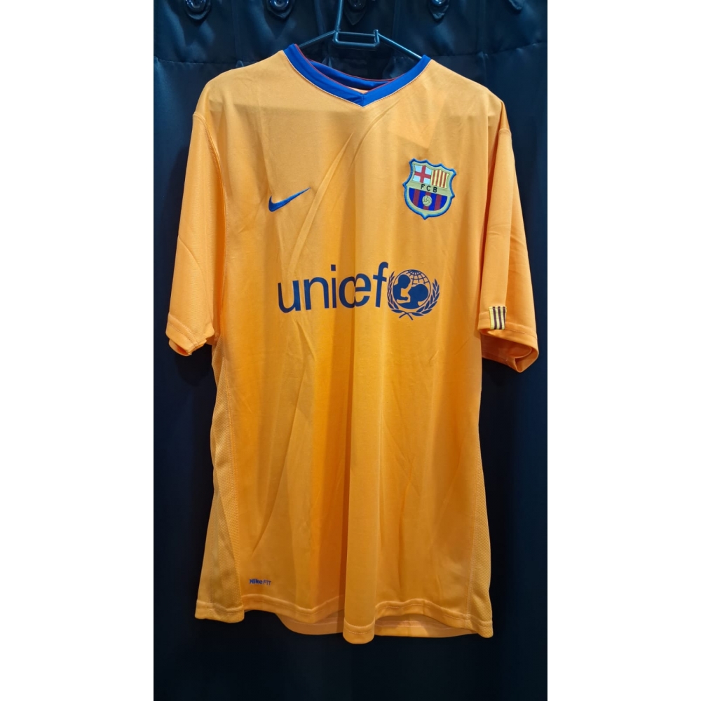 Camisa Espanha Barcelona Nike 2007/2008 Ronaldinho Cod.465