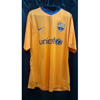 Camisa Espanha Barcelona Nike 2007/2008 Ronaldinho Cod.465