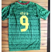 Camisa Seleção Camarões Puma Verde Nº9 Etoo