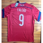 Camisa Seleção Colombia Vermelha Adidas Nº9 Falcao