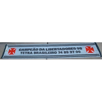 Bandeira horizontal Vasco da Gama