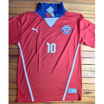 Camisa Seleção Chile Vermelha Puma Nº10
