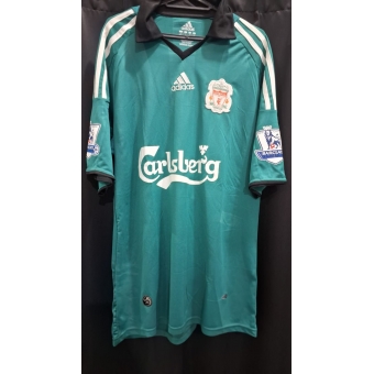 Camisa Inglaterra Liverpol Adidas 2007/2008 Gerrard Cod.257