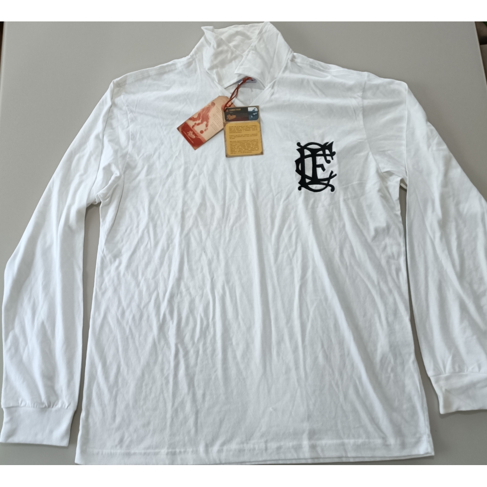 Camisa Corinthians Retrô branca Manga Longa