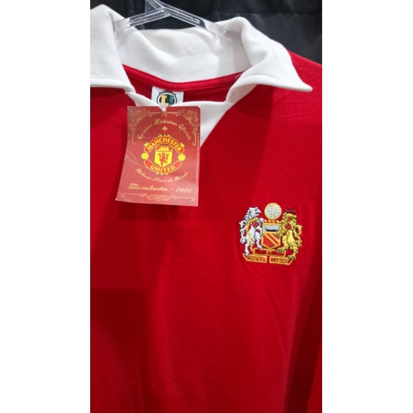 Camisa Inglaterra Manchester United 1970 Lance Cod.1386