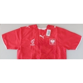 Camisa Seleção Polonia Puma Vermelha Nº9 Lewandowiski