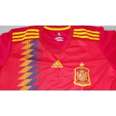 Camisa Seleção Espanha Adidas Vermelha Nº6 Iniesta