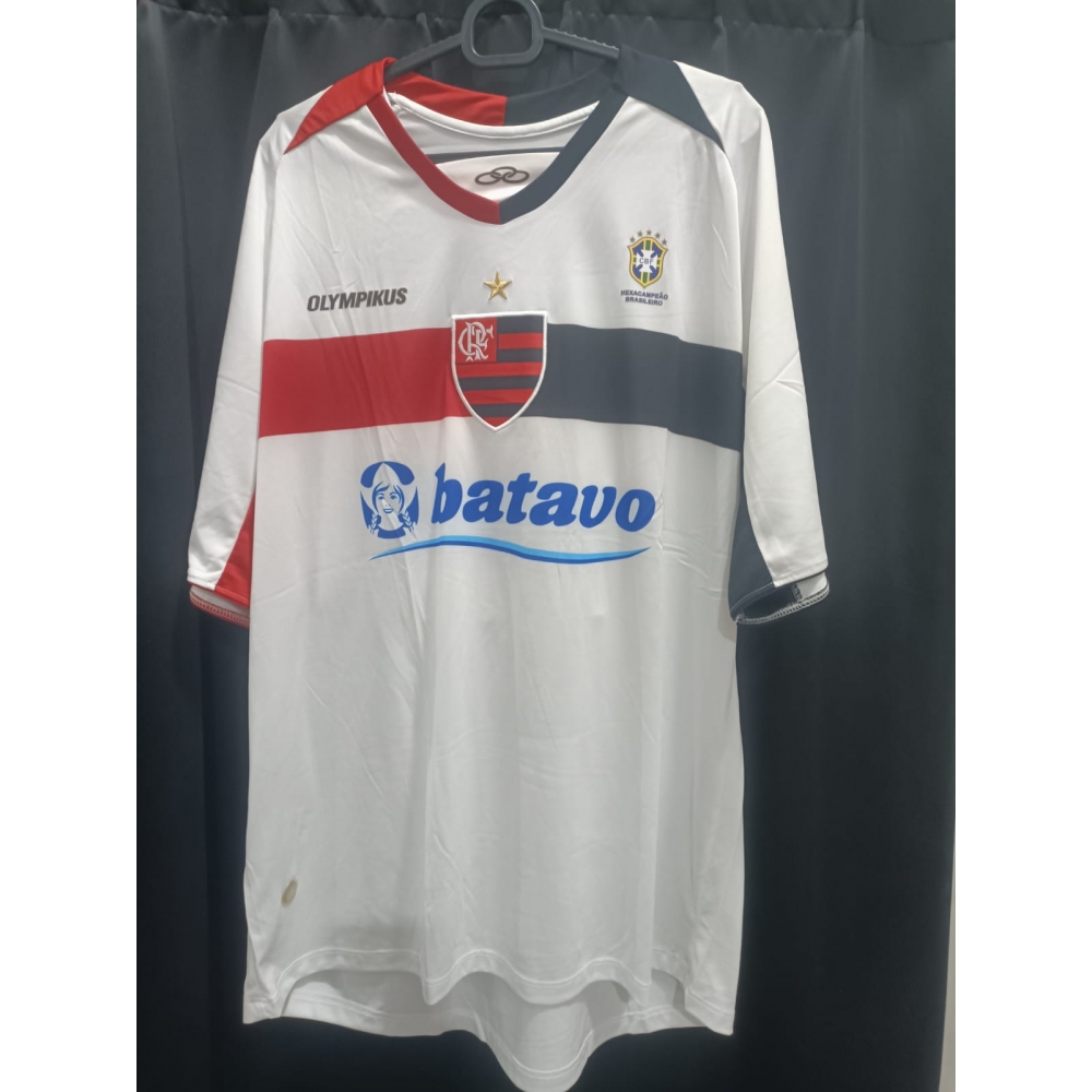 Camisa Nacional Flamengo Olympikus 2010 Nº43 Petkovic Cod.1186