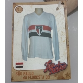 Camisa São Paulo Manga Longa Liga Retrô