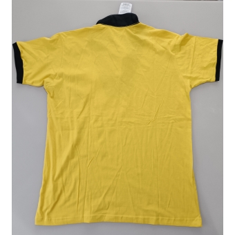 Camisa Esportiva Amarela e Preta Moda Retrô