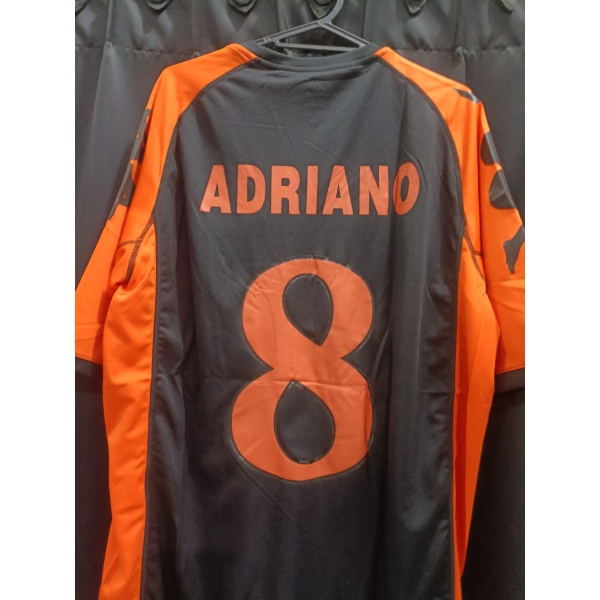 Camisa Itália Roma Kappa 2010/2011 Adriano Cod.526