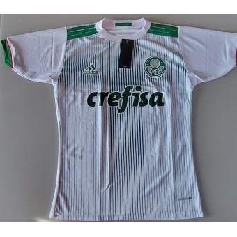 Camisa Palmeiras Adidas Branca e Verde Nº33