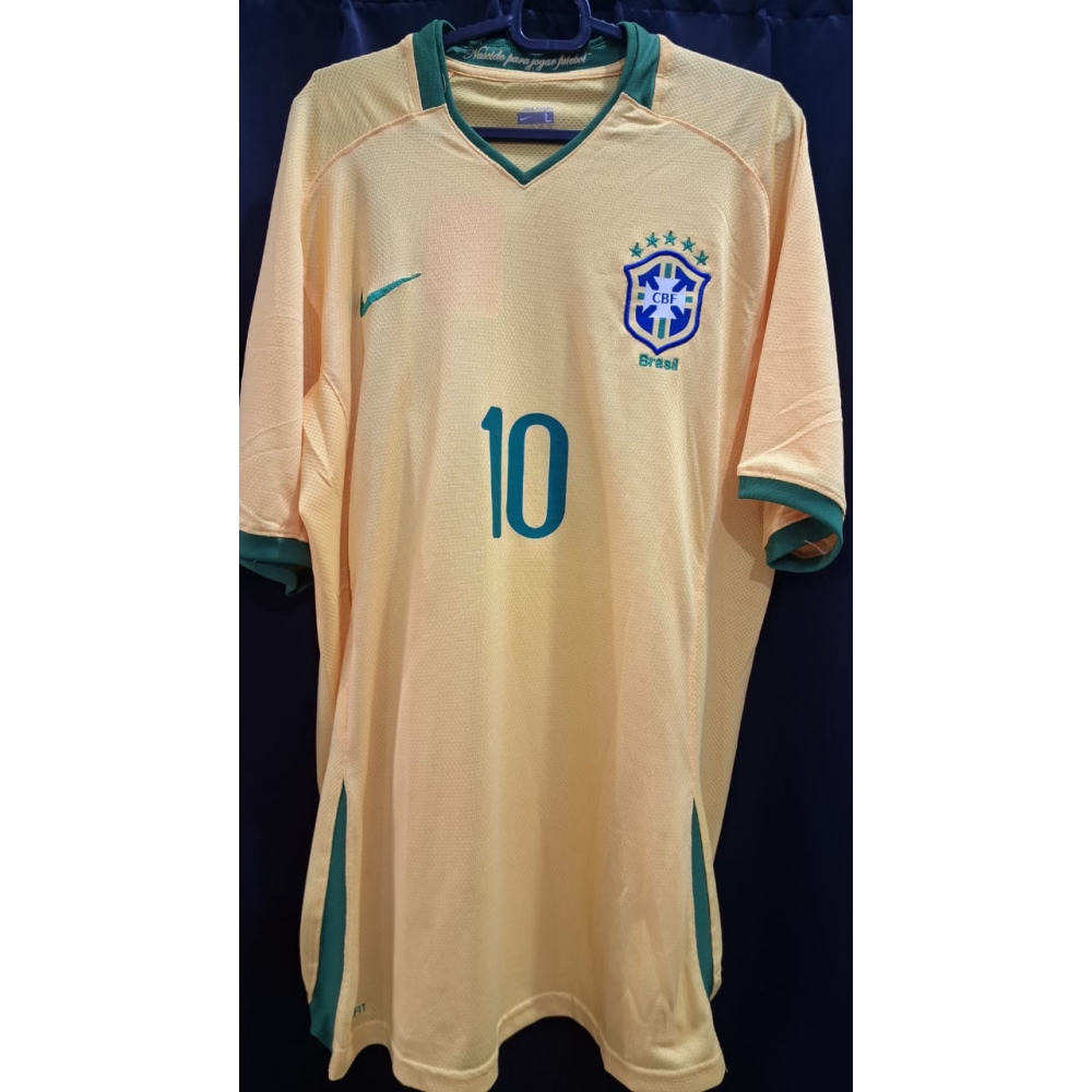 Camisa Seleção Brasil Nike 2004/2005 Nº10 Cod.320