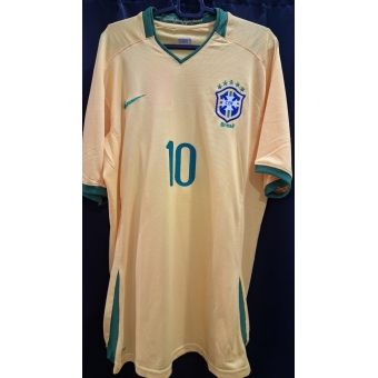 Camisa Seleção Brasil Nike 2004/2005 Nº10 Cod.320