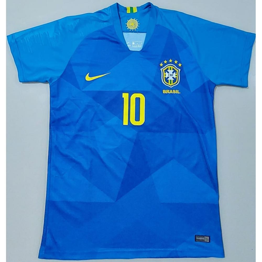 Camisa Seleção Brasil Nike Azul Nº10 Neymar - RidSports